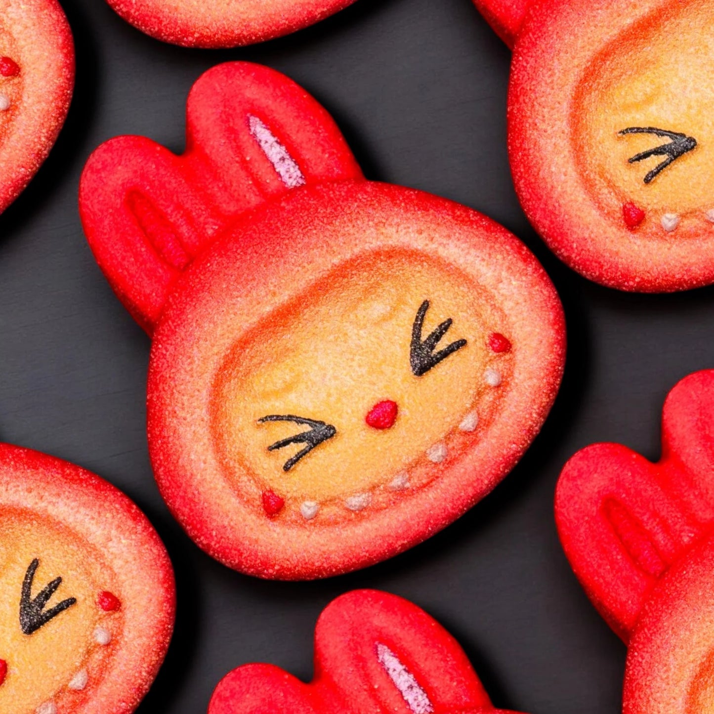 Cranberry Crush Eyes Closed Labubu Bath Bomb