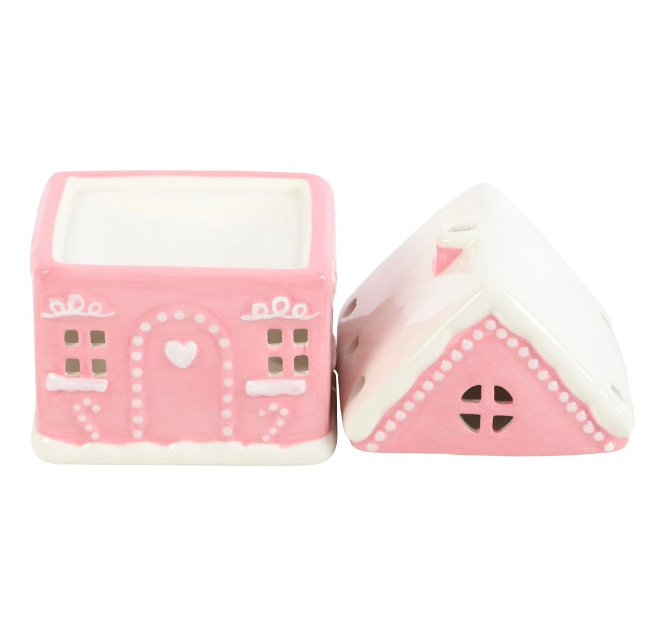 Pink Gingerbread House Burner