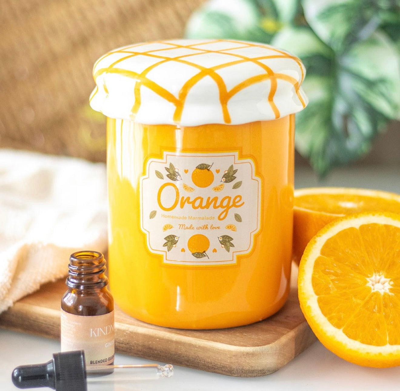 * Pre Order * Orange Marmalade Wax Burner