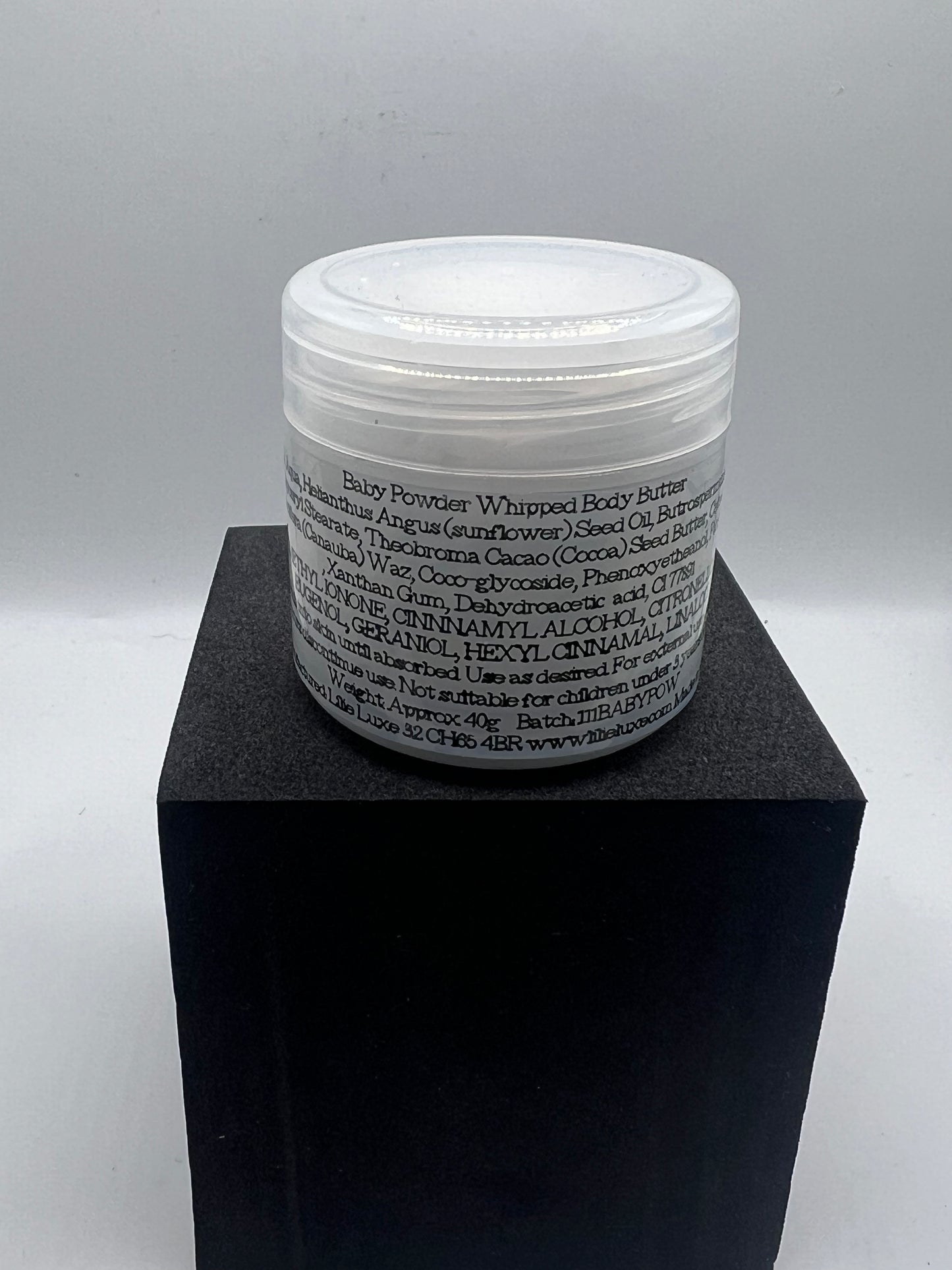 Small - Baby Powder Whipped Body Butter