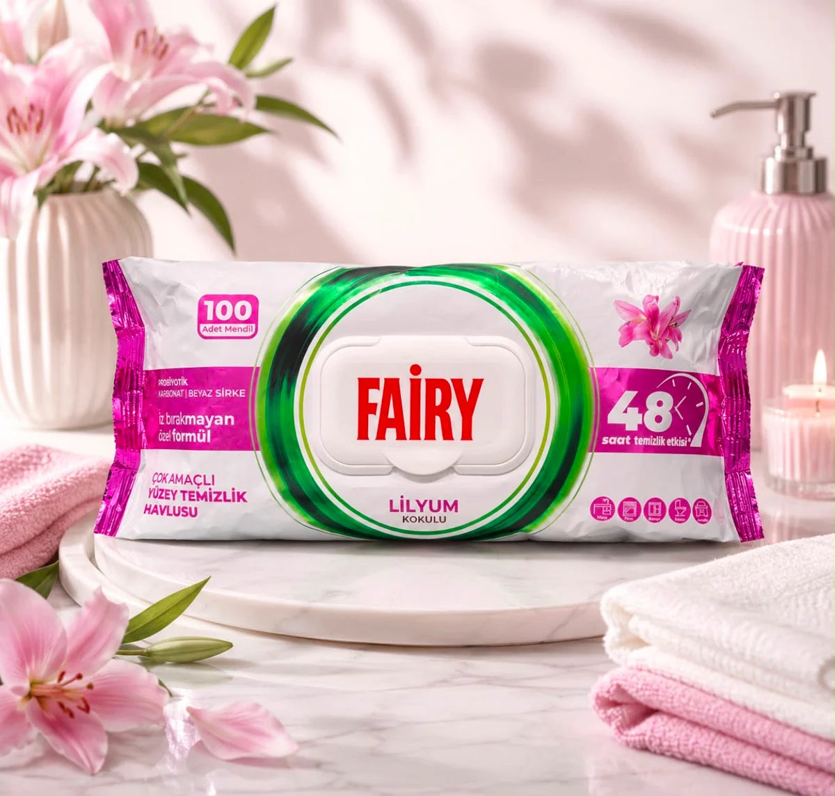 Fairy Multipurpose Wipes - Lilly