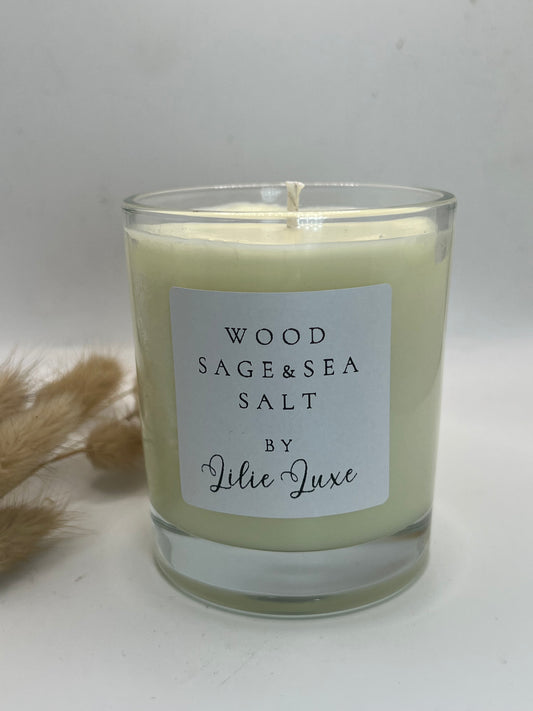 * Pre order * Wood Sage & Sea Salt 30cl Candle