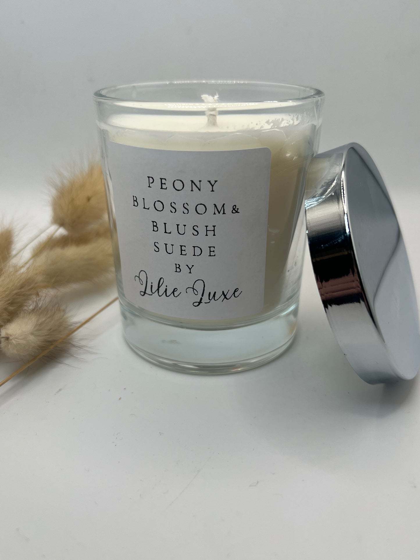 * Pre Order * Peony Blossom & Blush Suede 30cl Candle