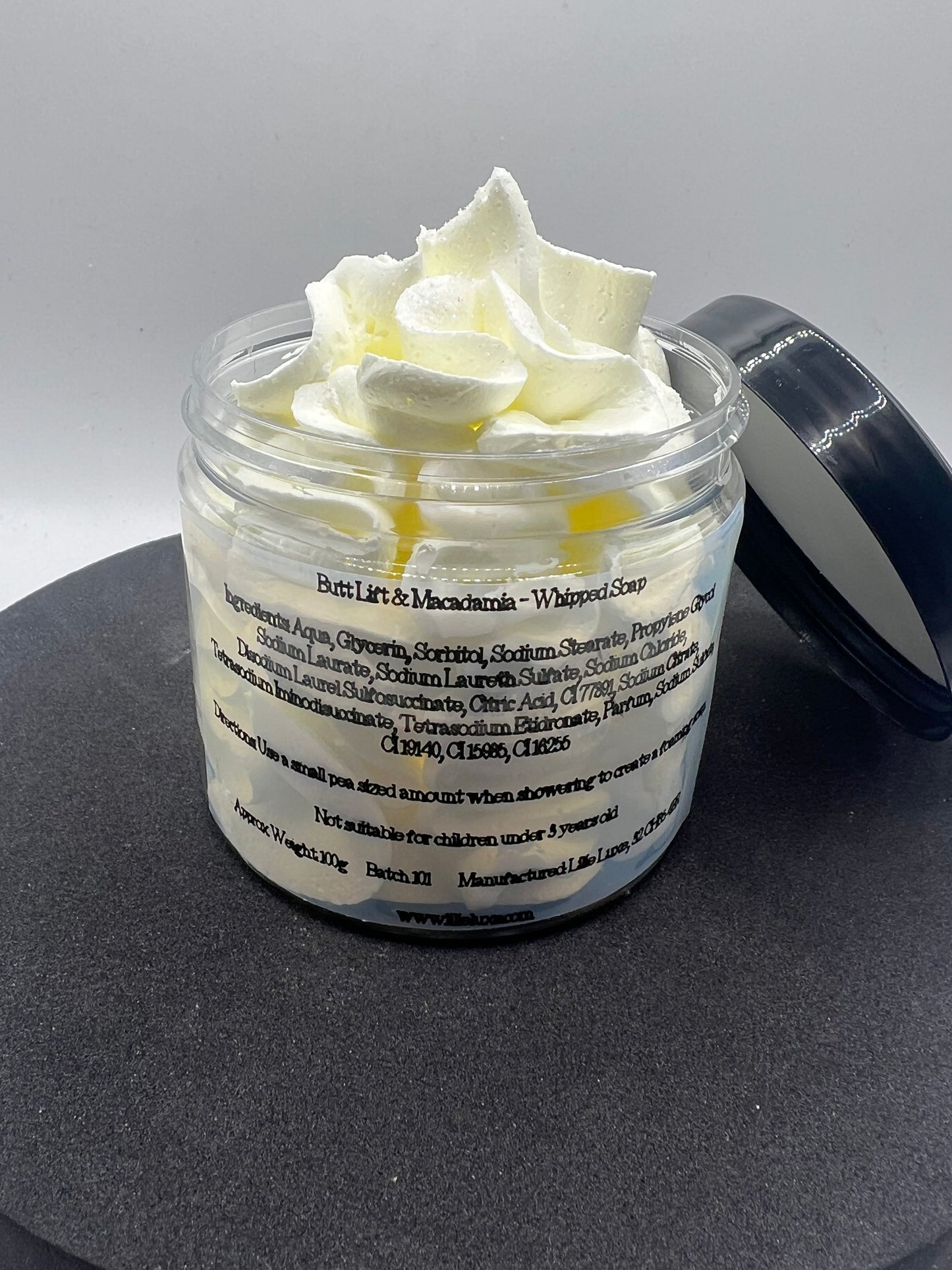 Butt Lift & Macadamia Whipped Soap Pot