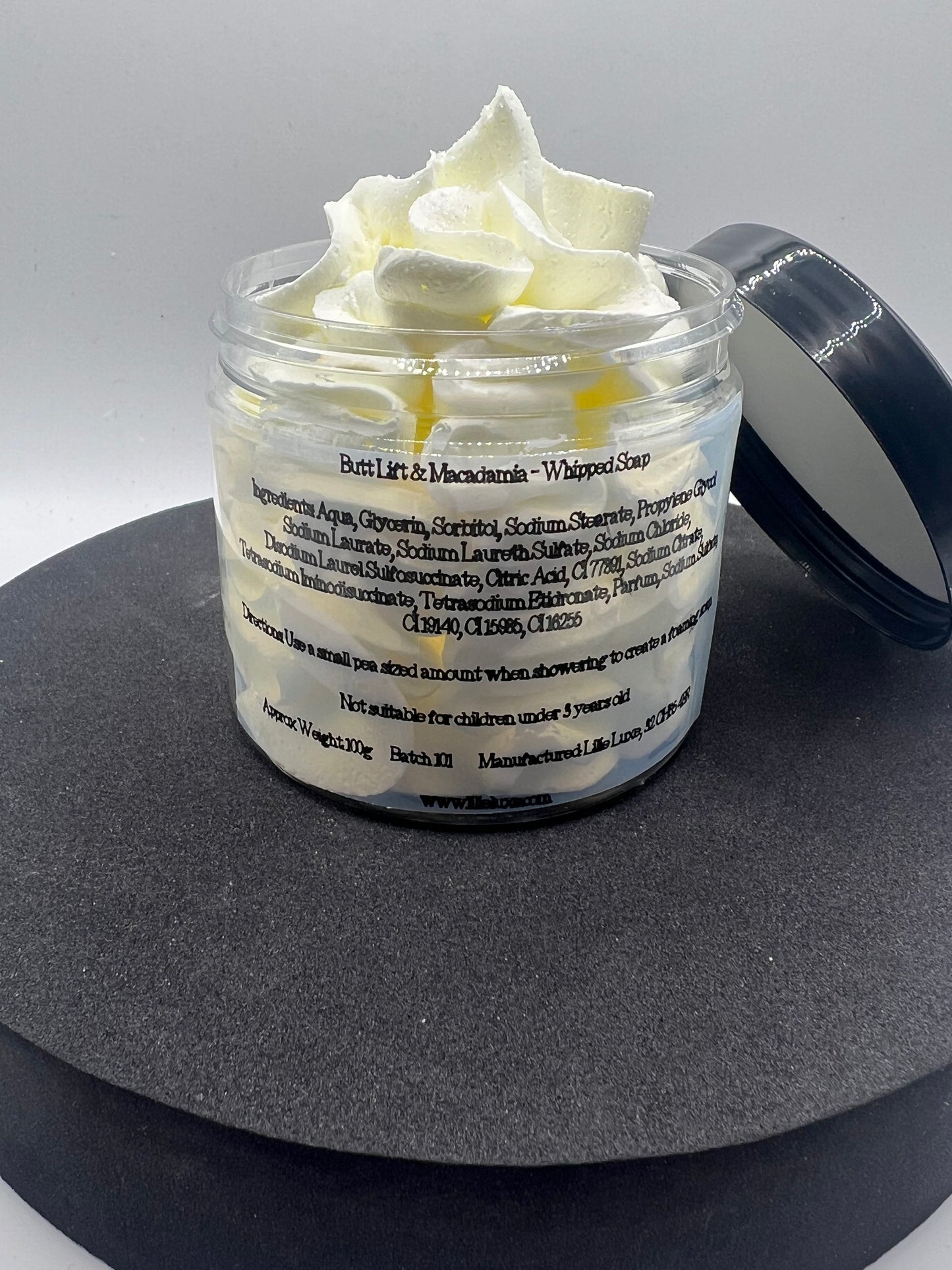 Butt Lift & Macadamia Whipped Soap Pot