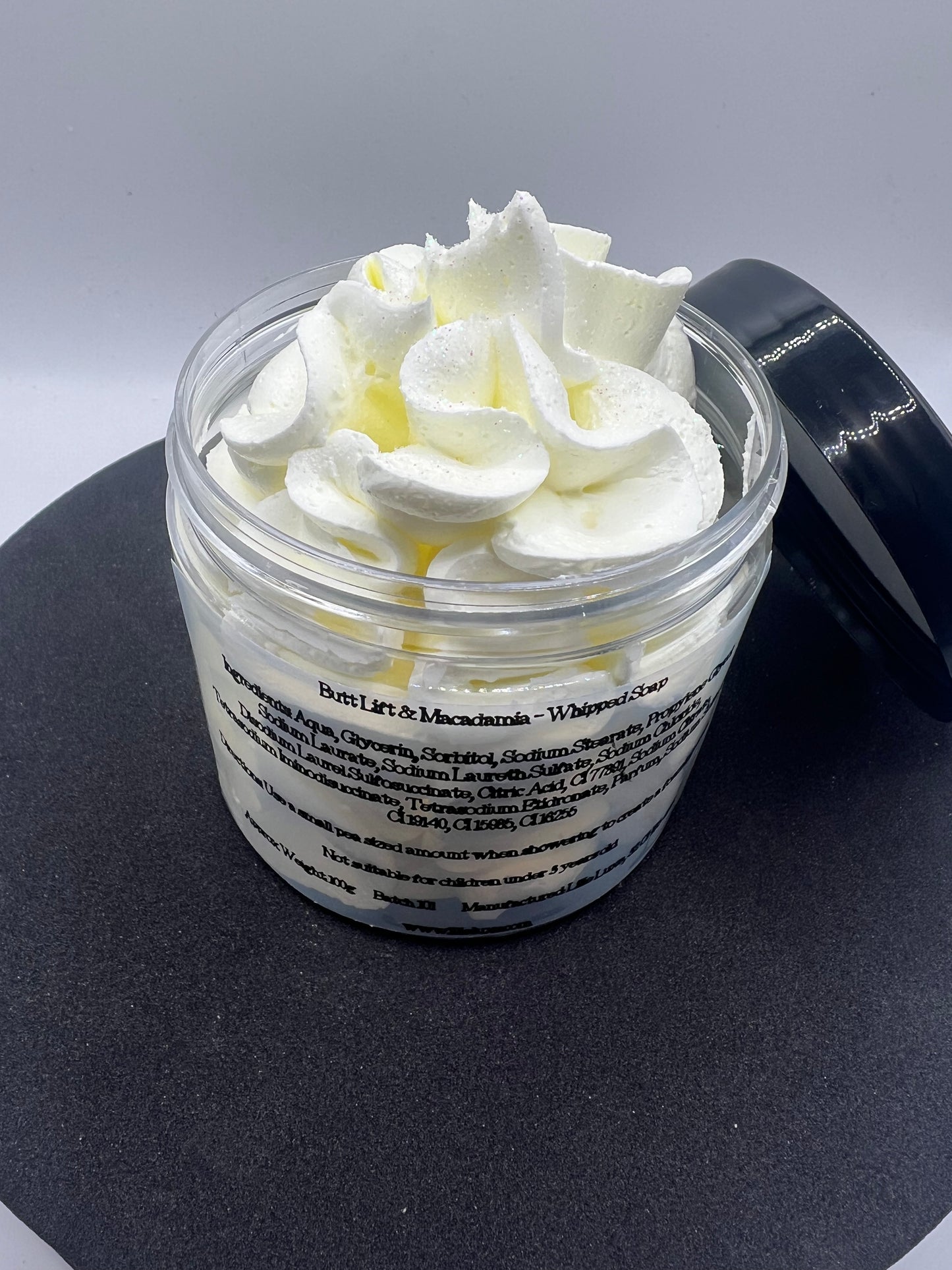 Butt Lift & Macadamia Whipped Soap Pot